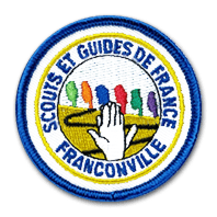 Ecusson des scouts et guides de france de Franconville